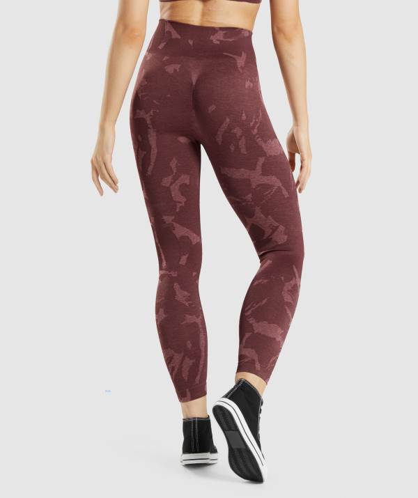 Damske Legíny Gymshark Adapt Camo Seamless Ruzove Hnede | SZ3921465